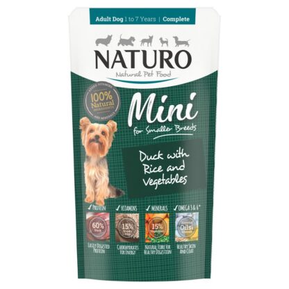 Naturo Adult Mini Duck & Rice Pouch