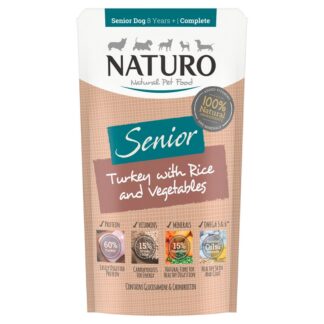 Naturo Senior Turkey & Rice Pouch