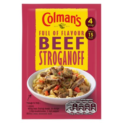 Colmans Beef Stroganoff Mix