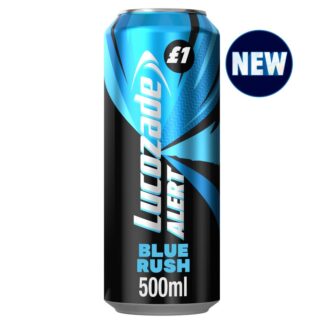 Lucozade Alert Blue Rush £1.00 Pmp