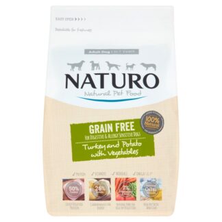 Naturo Dry Turkey With Potato & Veg