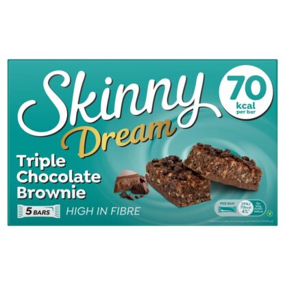 Skinny Dream Triple Choc Brownie Bar 19Gm 5Pk