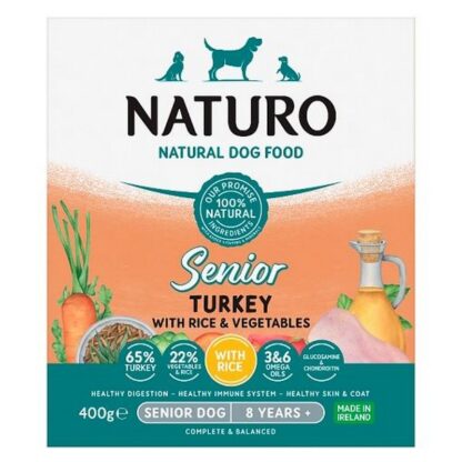 Naturo Ggf Senior Pouch Turkey Rice & Veg