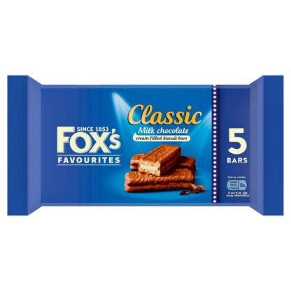 Foxs Classic Bars 5 Pack