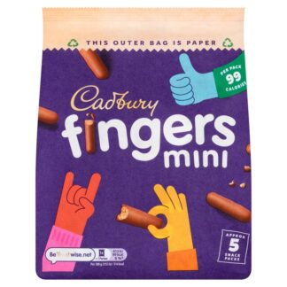 Cadbury Biscuit Mini Fingers Biscuits 5 Pack