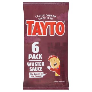 Tayto 6 Pack Wuster Sauce
