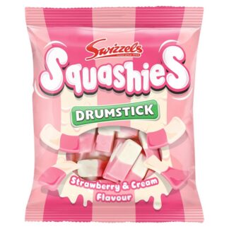 Swizz Squashies Drumsticks Strawberry & Cream