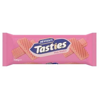 Mcvities Tasties Pink Wafer
