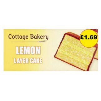 Cottage Bakery Lemon Layer Cake £1.69 Pm