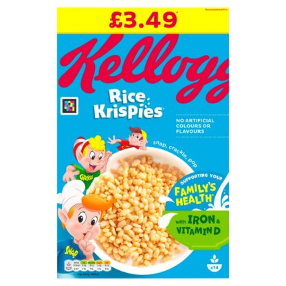 Kelloggs £3.49 Pm Rice Krispies