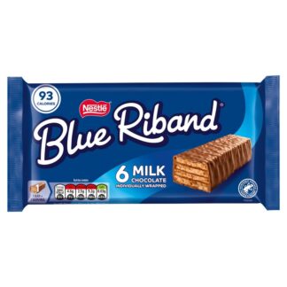 Nestle - 6 Pack Blue Riband Milk Choc Wafer