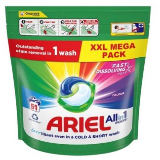 Ariel 3 In 1 Pods Colour 974.1Gm