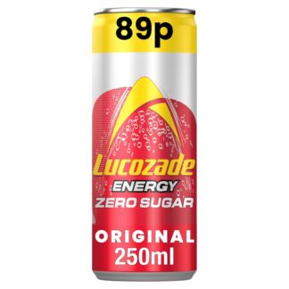 Can Lucozade Energy 89P Zero Original Pmp