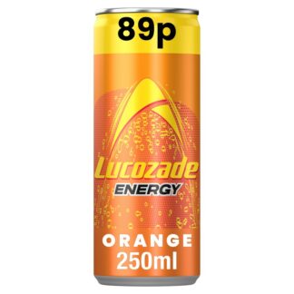 Can Lucozade Energy 89P Orange Pmp