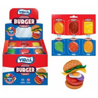 Vidal - Burger Jelly Shapes
