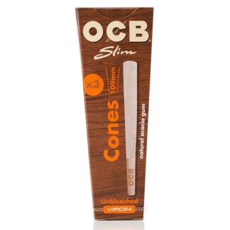 Ocb Brown Virgin Unbleached Cones