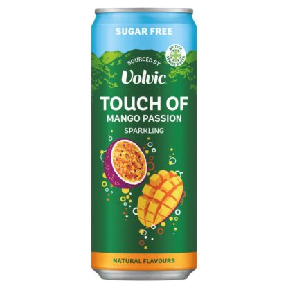 Can Volvic Tof Mango Passionfruit Sparkling