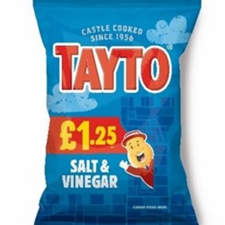 Tayto £1.25 Pm Salt & Vinegar