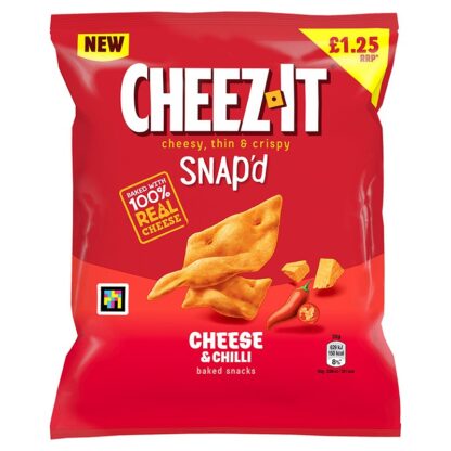 Cheez It Crackers £1.25 Pmp Cheese & Chilli