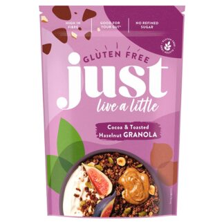 Just Live A Little Granola Cocoa & Hazelnut
