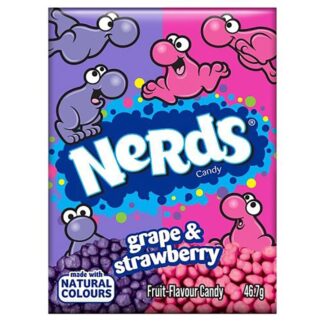 American Nerds Box Grape & Strawberry