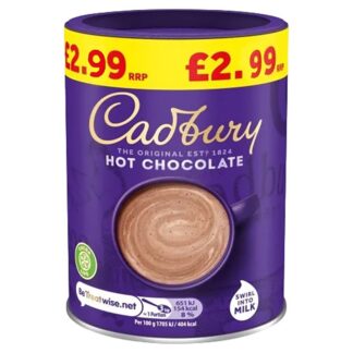 Cadbury Drinking Chocolate £2.99 Pm