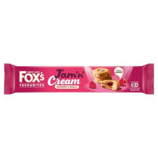 Foxs Jam N Cream Reduced Sugar