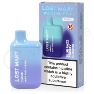 Lost Mary Bm600 Pods - Blue Razz Cherry 2Mg