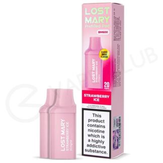 Lost Mary Bm600 Pods - Strawberry Ice 2Mg