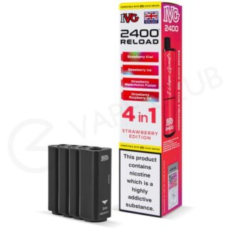 IVG Recharge Kit 2400 - Strawberry Edition