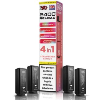 Ivg Reload Pods 2400 - Strawberry Edition