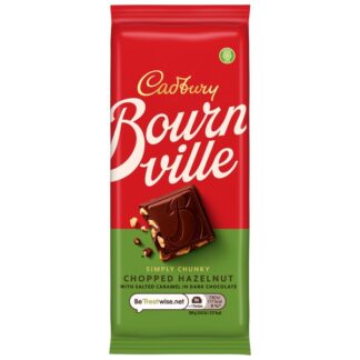 Cadbury Bar Lg Bournville Caramel Hazelnut