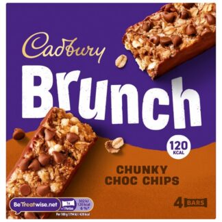 Cadbury Brunch Bar Choc Chip 5 Pack