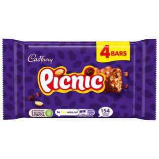 Cadbury Multi 4 Pack Picnic Snacksize
