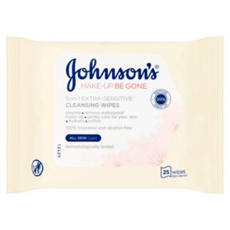 J&J Make Up Be Gone Extra Sensitive Wipes