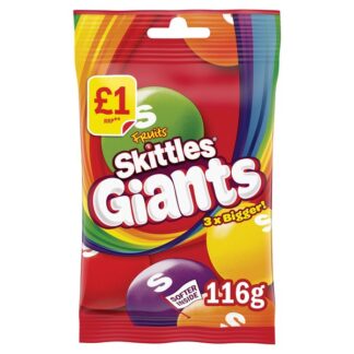 Skittles £1 Giants Fruits Pouch Pmp