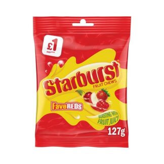 Starburst £1.00 Fave Reds Pouch Pm