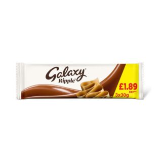 3 Pack £1.89 Galaxy Ripple - Snacksize Multi Pmp