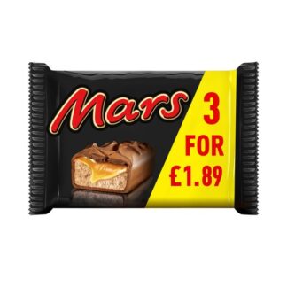 3 Pack £1.89 Mars Bar - Snacksize Multi Pm