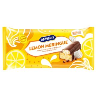 Mcvities Lemon Meringue Cake Bar 24.5G Ltd Ed
