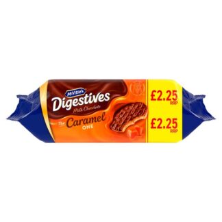Mcvities £2.25 Pm Digestive Choc Caramel