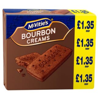 Mcvities £1.35 Pm Bourbon Creams