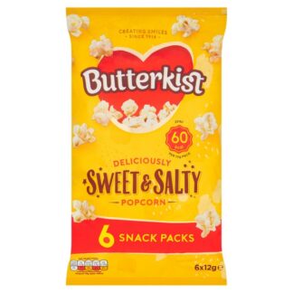 Butterkist 6 Pack Sweet & Salted Snack Pack Multi
