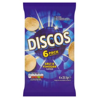 Kp 6 Pack Discos Salt & Vinegar