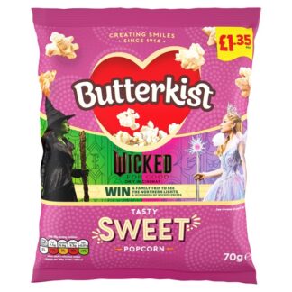 Butterkist £1.35 Sweet Popcorn Pmp