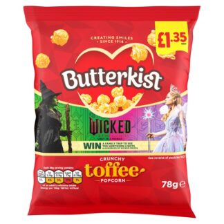 Butterkist £1.35 Toffee Popcorn Pmp