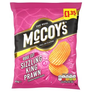 Kp £1.35 Mccoys Sizzling Prawn Pmp