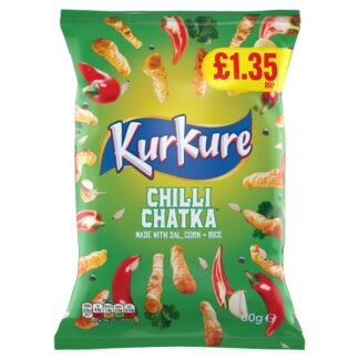 £1.35 Walkers Kurkure Chilli Chatka Pmp