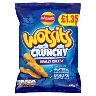 £1.35 Wotsits Crunchy Cheese Pmp