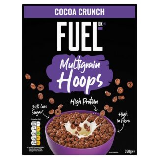Fuel10K Multigrain Hoops Chocolate Cereal